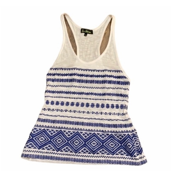 Sam Edelman Tops - Sam Edelman size medium embroidered tank top